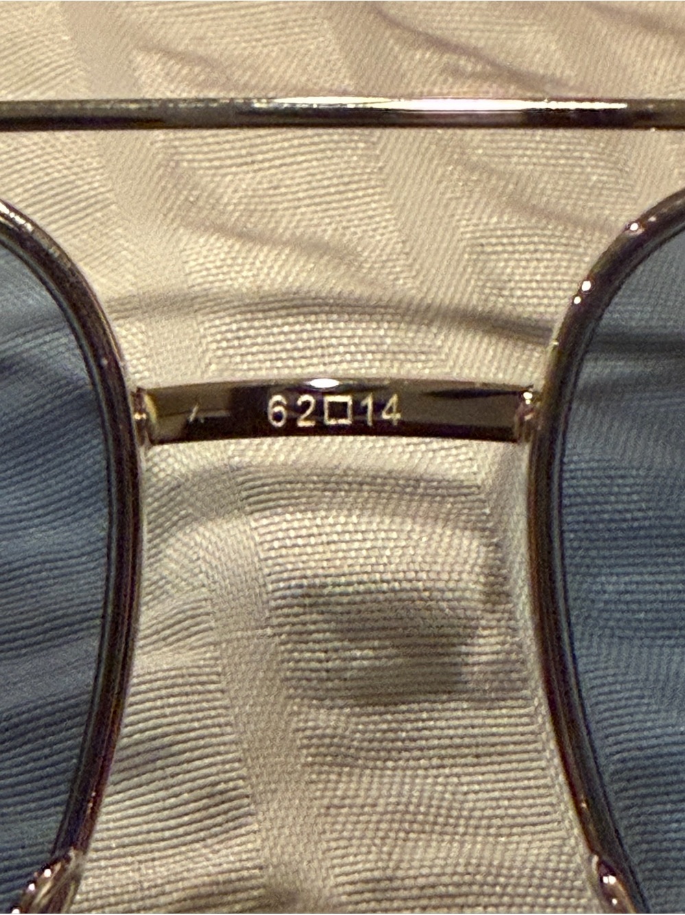 Cartier Men's Silver Frame Sunglasses with Blue Lenses - Picture 6 of 17